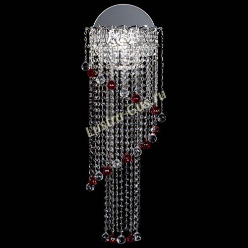 Бра Омега №3 красная в Сочи Гусь Хрустальный