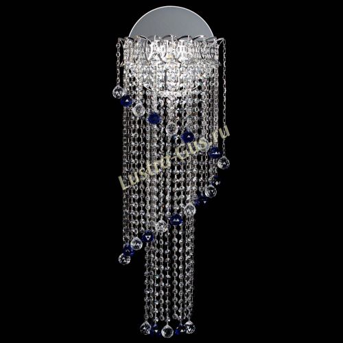 Бра Омега №3 синяя в Сочи Гусь Хрустальный