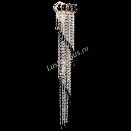 Бра Омега №4 черная в Сочи Гусь Хрустальный