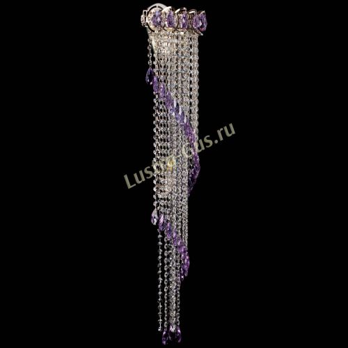 Бра Омега №4 фиолетовая в Сочи Гусь Хрустальный