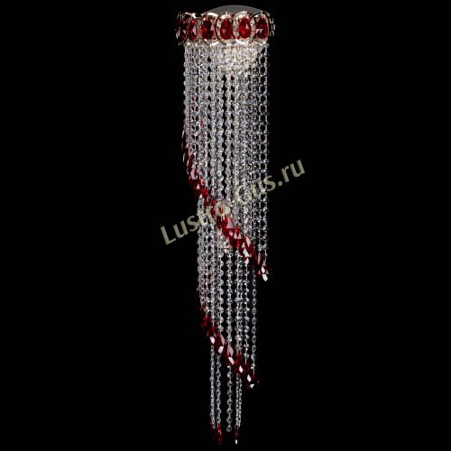 Бра Омега №4 красная в Сочи Гусь Хрустальный