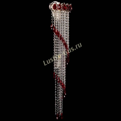 Бра Омега №4 красная в Сочи Гусь Хрустальный