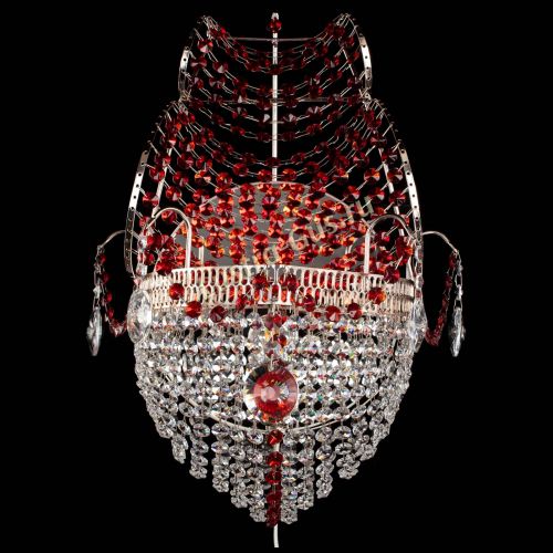 Бра Парусник №1 красная в Сочи Гусь Хрустальный