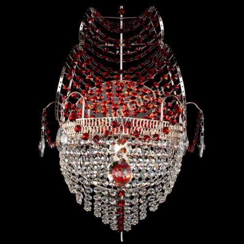 Бра Парусник №1 красная в Сочи Гусь Хрустальный