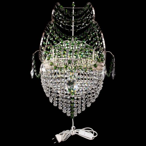 Бра Парусник №1 зеленая в Сочи Гусь Хрустальный