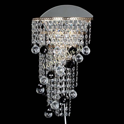 Бра Пирамида №3 черная в Сочи Гусь Хрустальный