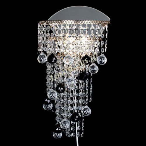 Бра Пирамида №3 черная в Сочи Гусь Хрустальный