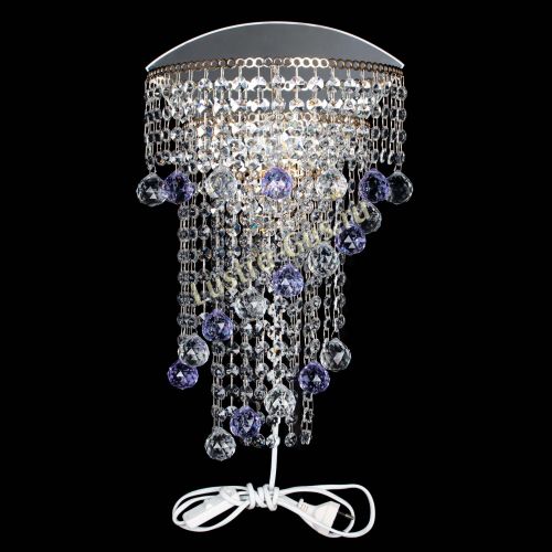 Бра Пирамида №3 фиолетовая в Сочи Гусь Хрустальный