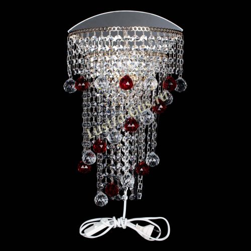 Бра Пирамида №3 красная в Сочи Гусь Хрустальный