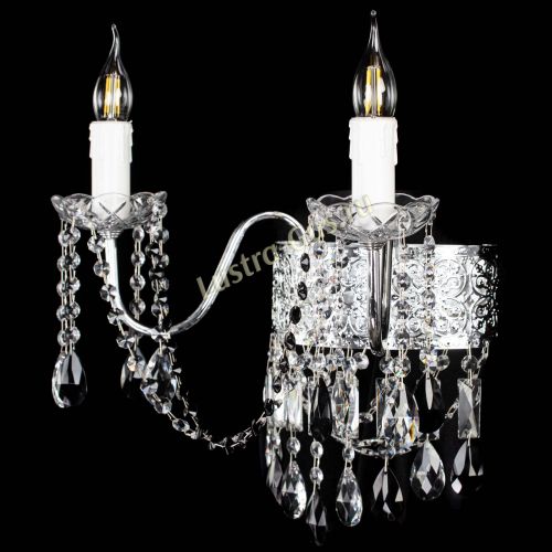 Бра Свеча Восток №2 черная в Сочи Гусь Хрустальный