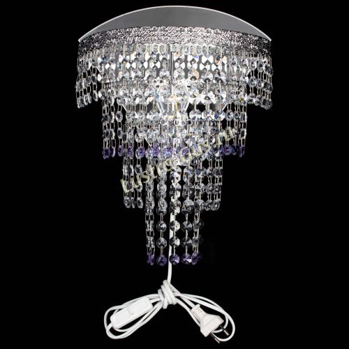 Бра Токката оптикон фиолетовая в Сочи Гусь Хрустальный