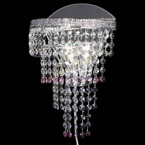 Бра Токката оптикон розовая в Сочи Гусь Хрустальный