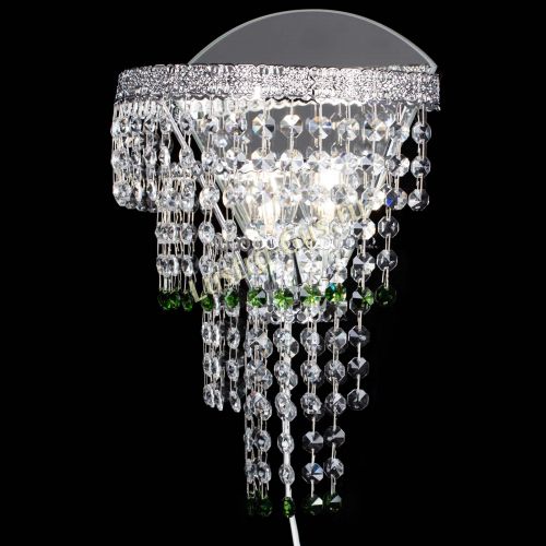 Бра Токката оптикон зеленая в Сочи Гусь Хрустальный