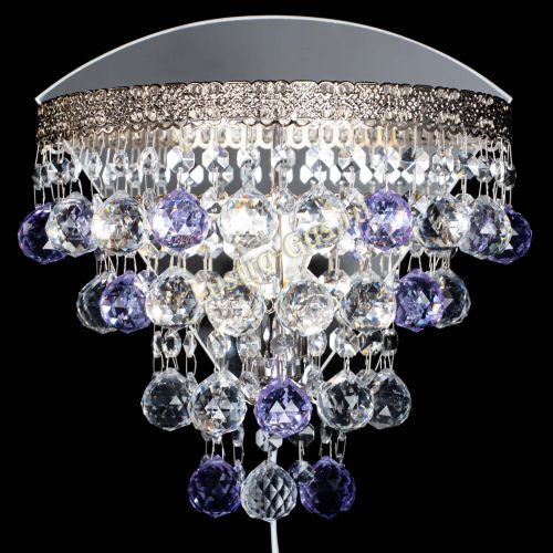 Бра Токката пирамида шар 30 фиолетовая в Сочи Гусь Хрустальный