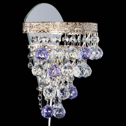 Бра Токката пирамида шар 30 фиолетовая в Сочи Гусь Хрустальный