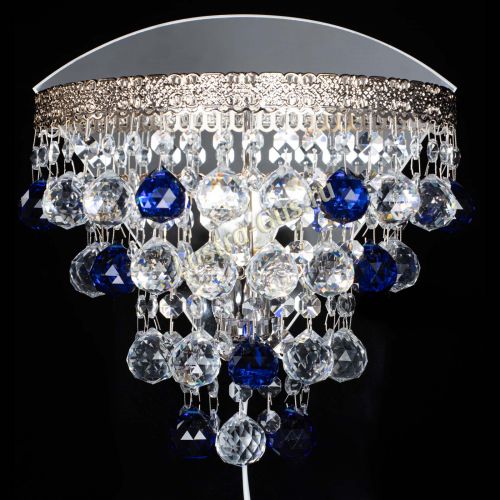 Бра Токката пирамида шар 30 синяя в Сочи Гусь Хрустальный