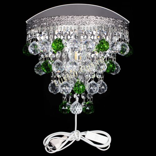 Бра Токката пирамида шар 30 зеленая в Сочи Гусь Хрустальный