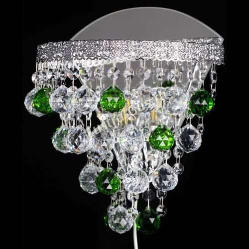 Бра Токката пирамида шар 30 зеленая в Сочи Гусь Хрустальный