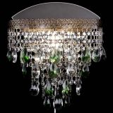 Бра Токката пирамида журавлик под бронзу зеленая в Сочи