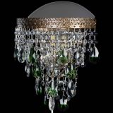 Бра Токката пирамида журавлик под бронзу зеленая в Сочи