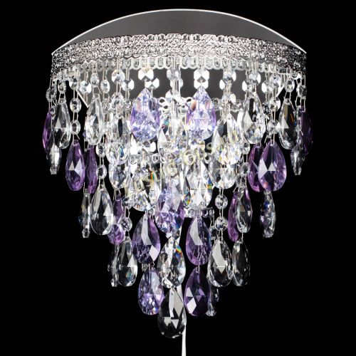 Бра Токката пирамида журавлик фиолетовая в Сочи Гусь Хрустальный