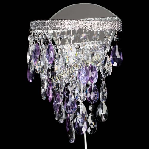 Бра Токката пирамида журавлик фиолетовая в Сочи Гусь Хрустальный