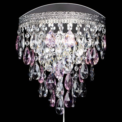 Бра Токката пирамида журавлик розовая в Сочи Гусь Хрустальный