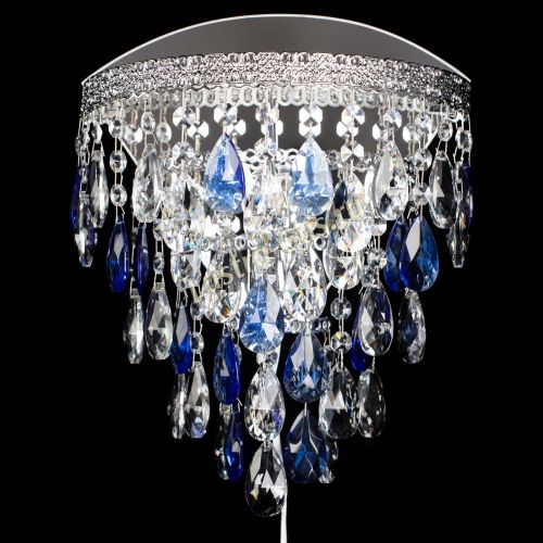 Бра Токката пирамида журавлик синяя в Сочи Гусь Хрустальный