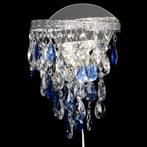 Бра Токката пирамида журавлик синяя в Сочи Гусь Хрустальный