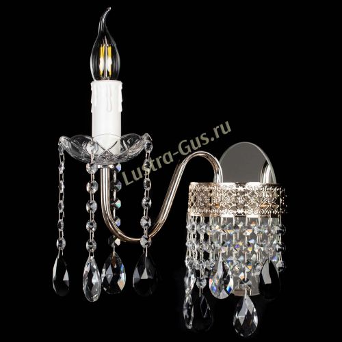 Бра Венеция №1 мини черная в Сочи Гусь Хрустальный
