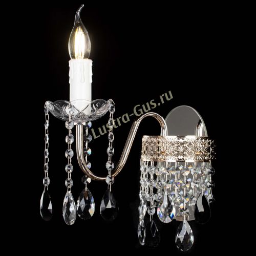Бра Венеция №1 мини черная в Сочи Гусь Хрустальный