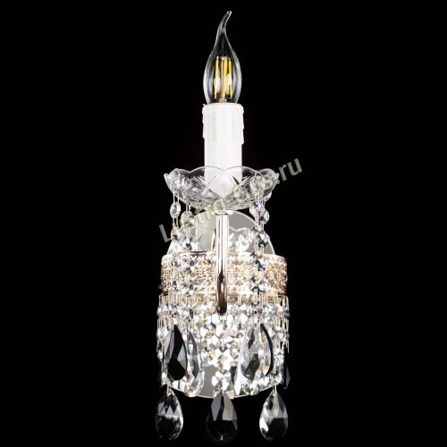 Бра Венеция №1 мини черная в Сочи Гусь Хрустальный