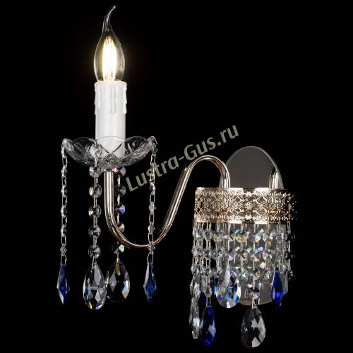 Бра Венеция №1 мини синяя в Сочи Гусь Хрустальный