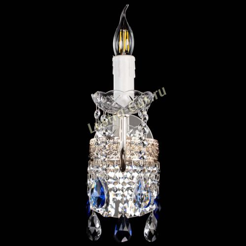 Бра Венеция №1 мини синяя в Сочи Гусь Хрустальный