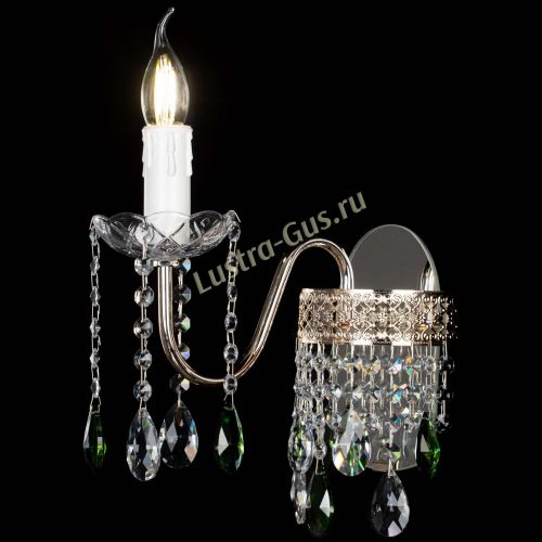 Бра Венеция №1 мини зеленая в Сочи Гусь Хрустальный