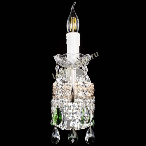 Бра Венеция №1 мини зеленая в Сочи Гусь Хрустальный