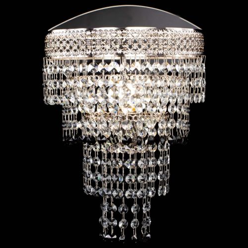 Бра Венеция Капель оптикон черная в Сочи Гусь Хрустальный