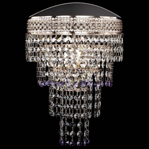 Бра Венеция Капель оптикон фиолетовая в Сочи Гусь Хрустальный