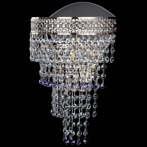 Бра Венеция Капель оптикон фиолетовая в Сочи Гусь Хрустальный