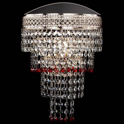Бра Венеция Капель оптикон красная в Сочи Гусь Хрустальный