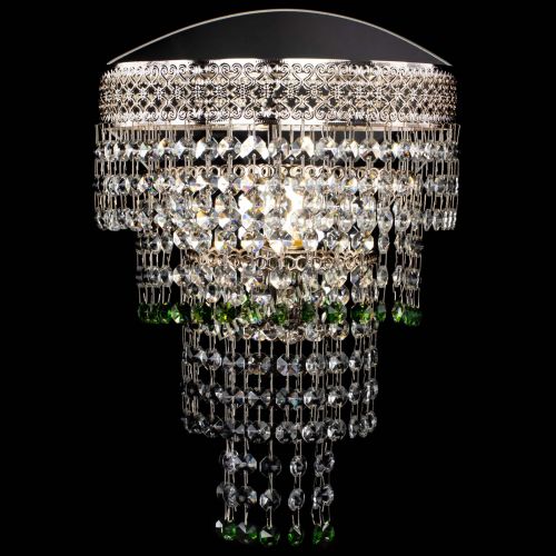 Бра Венеция Капель оптикон зеленая в Сочи Гусь Хрустальный