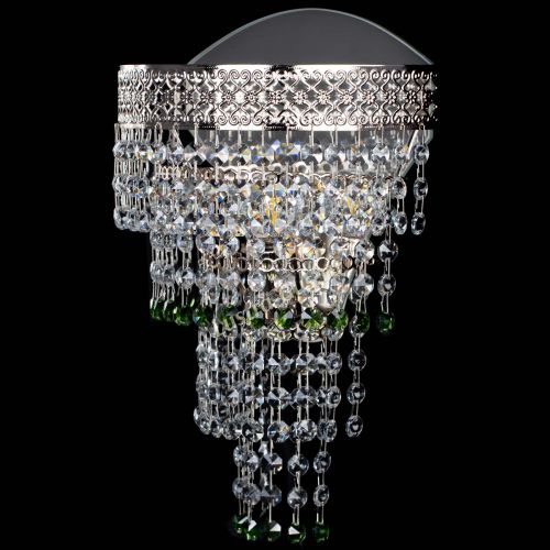 Бра Венеция Капель оптикон зеленая в Сочи Гусь Хрустальный