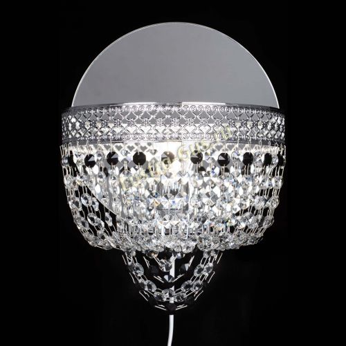 Бра Венеция оптикон черная в Сочи Гусь Хрустальный