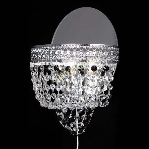Бра Венеция оптикон черная в Сочи Гусь Хрустальный