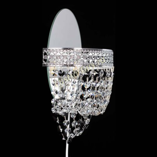 Бра Венеция оптикон черная в Сочи Гусь Хрустальный