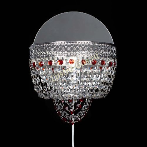 Бра Венеция оптикон красная в Сочи Гусь Хрустальный