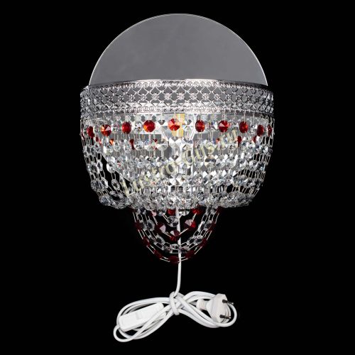 Бра Венеция оптикон красная в Сочи Гусь Хрустальный