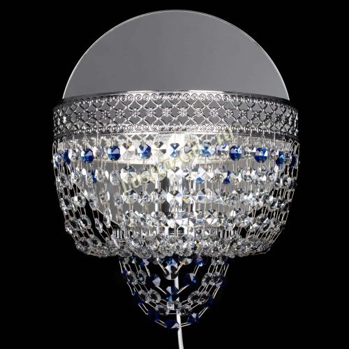 Бра Венеция оптикон синяя в Сочи Гусь Хрустальный