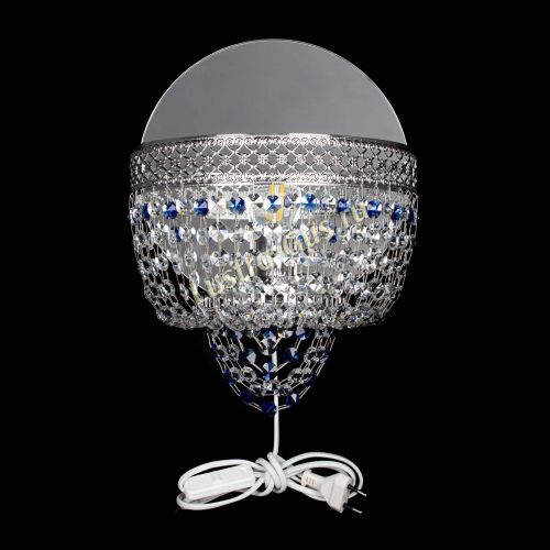 Бра Венеция оптикон синяя в Сочи Гусь Хрустальный