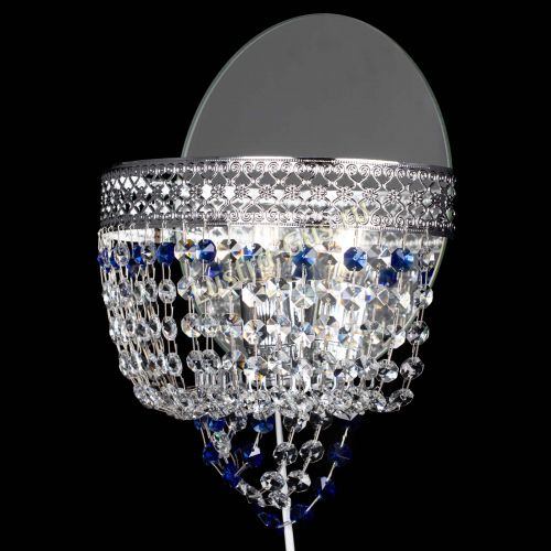Бра Венеция оптикон синяя в Сочи Гусь Хрустальный